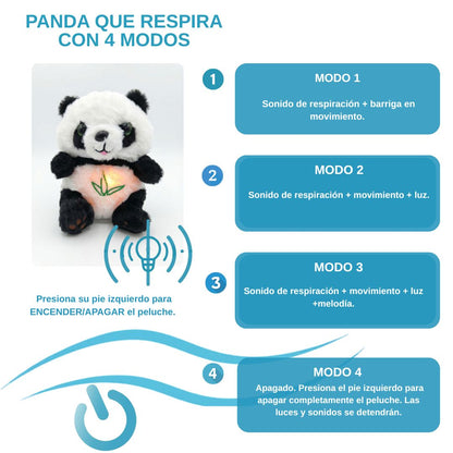Peluche con Respiración Rítmica Antiansiedad